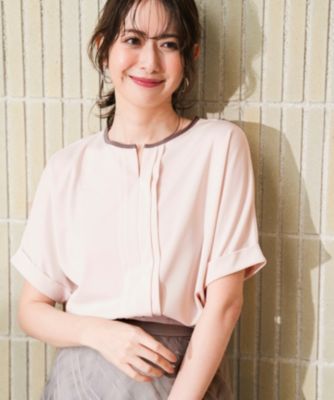 ANY SIS(エニィスィス)のジョーゼットフロントタック プルオーバー通販