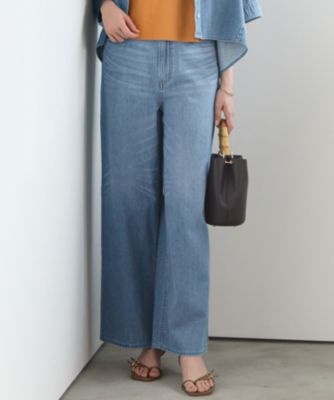 23区(ニジュウサンク)の【SLOW/一部店舗限定】LIGHT DENIM ワイド