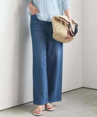 23区(ニジュウサンク)の【SLOW/一部店舗限定】LIGHT DENIM ワイド