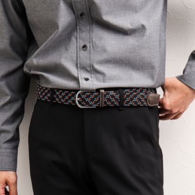 集英社HAPPY PLUS STORENOLLEY’S goodman（ノーリーズグッドマン）/【SWOLE PANDA/スウォール パンダ】RECYCLED WOVEN BELT DOT ゴムメッシュベルト