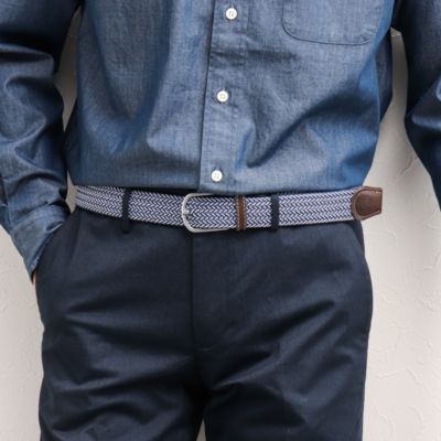 集英社HAPPY PLUS STORENOLLEY’S goodman（ノーリーズグッドマン）/【SWOLE PANDA/スウォール パンダ】RECYCLED WOVEN BELT WEAVE ゴムメッシュベルト