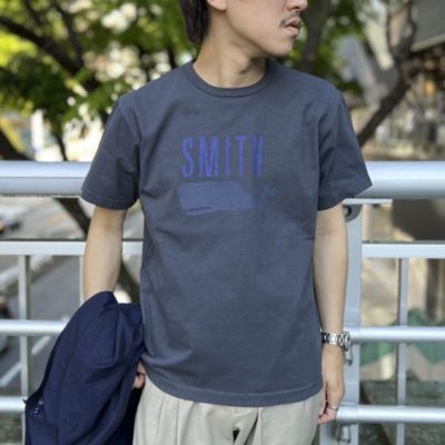 集英社HAPPY PLUS STORENOLLEY’S goodman（ノーリーズグッドマン）/【BARNS OUTFITTERS/バーンズアウトフィッターズ】別注 TUBE Tシャツ SMITH