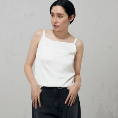 NOLLEY'S(ノーリーズ)のサテン×ベア天2WAYキャミソール通販 | 集英社HAPPY PLUS STORE