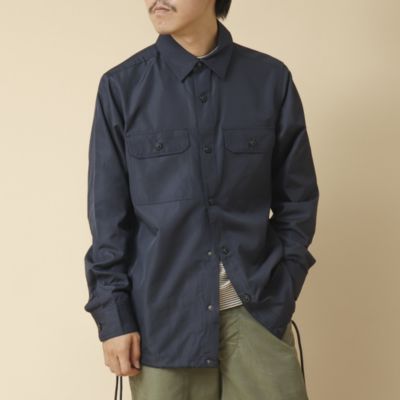 集英社HAPPY PLUS STORENOLLEY’S goodman（ノーリーズグッドマン）/【TAION/タイオン】MILITARY W POCKET SHIRT