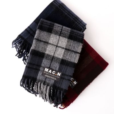 集英社HAPPY PLUS STORENOLLEY’S goodman（ノーリーズグッドマン）/【MAC.N/マックエヌ】Lambswool Scarf Check 30