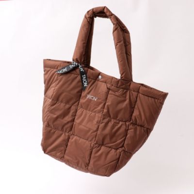 集英社HAPPY PLUS STORENOLLEY’S goodman（ノーリーズグッドマン）/【TAION/タイオン】BASIC LUNCH DOWN TOTE BAG M