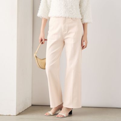 Rie Miller 【RM denim】センタープレスハイウエストデニム セール】【RM denim】センタープレスハイウエストデニム（デニム