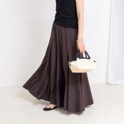 2nd NOLLEY'S　ウォッシャブルヴィンテージタフタマチ入りマキシスカート NOLLEY'S｜【追加】【WEB&一部店舗限定色あり】ウォッシャブル
