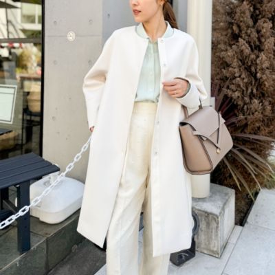 未使用級♡23SS 定価4万◎IENA トリプル クロス フード コート 36