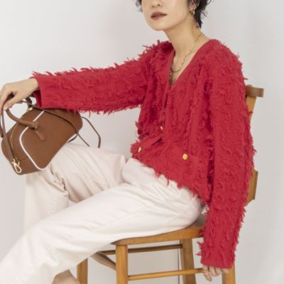 Rie Miller(リエミラー)の《手洗い可能》カットジャガード金