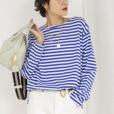 高級感 Rie Miller(リエミラー)の《オールシーズン対応》GIZA COTTON トップス