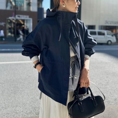 20-60代 人気ファッションブランド NOLLEY'S(ノーリーズ)の【撥水加工】フーテッドブルゾン通販 ジャケット・アウター