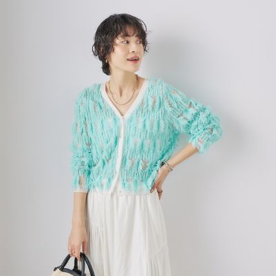 NOLLEY'S(ノーリーズ)の《手洗い可能》カットフリンジ2WAY