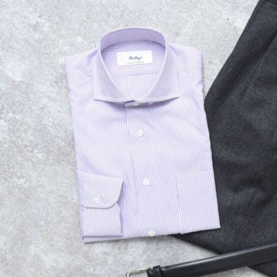 集英社HAPPY PLUS STORENOLLEY’S goodman（ノーリーズグッドマン）/SMART TECH《吸水速乾/防シワ》イージーアイロンWD ドレスシャツ 25SS