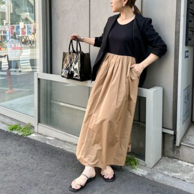 美品ノーリーズ　ウォッシャブル2wayドッキングワンピース　36 美品ノーリーズ ウォッシャブル2wayドッキングワンピース 36