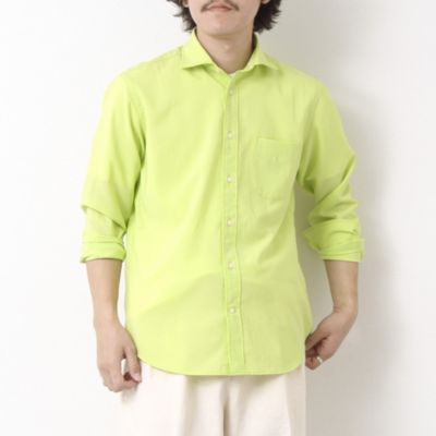 集英社HAPPY PLUS STORENOLLEY’S goodman（ノーリーズグッドマン）/EVALET《防しわ/ストレッチ》カッタウェイシャツ 25SS
