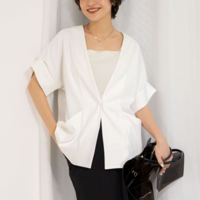 ノーリーズ　ウォッシャブルツイル フレンチジャケット NOLLEY'S(ノーリーズ)の《セットアップ対応》ウォッシャブル
