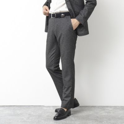 集英社HAPPY PLUS STORENOLLEY’S goodman（ノーリーズグッドマン）/《ビジカジ/セットアップ対応》ドットサッカーストレッチパンツ 25SS