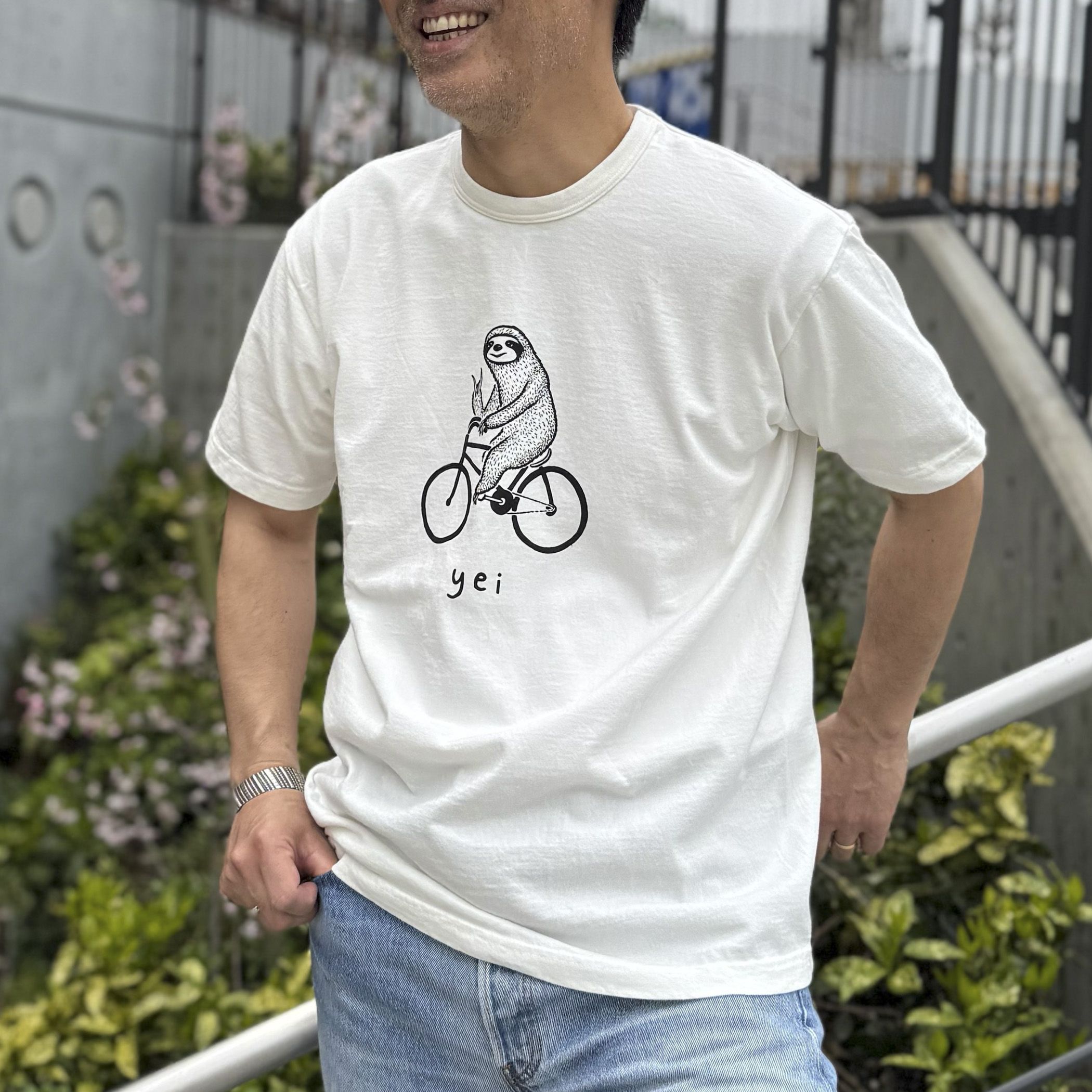 NOLLEY’S goodman(ノーリーズグッドマン)/【STONEWOLD】yei プリントTシャツ 25SS