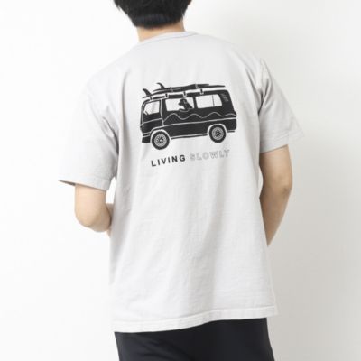 集英社HAPPY PLUS STORENOLLEY’S goodman（ノーリーズグッドマン）/【STONEWOLD】SLOWLY WAGON バックプリントTシャツ 25SS