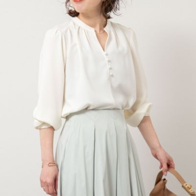 NOLLEY'S sophi - ジョーゼットリボンブラウス NOLLEY'S sophi(ノーリーズソフィー)のジョーゼットリボン