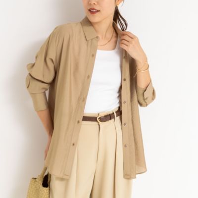 ★新品★NOLLEY'S sophi　シアーローン2WAYシャツ ノーリーズソフィー NOLLEY'S sophi シアーローン2WAYシャツ