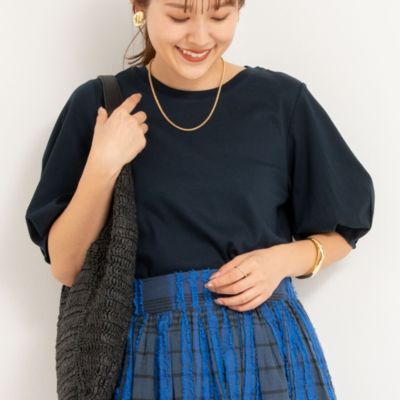 NOLLEY‘S レース切替プルオーバーカットソー　ブラック　新品未着用　M セール】◇【WEB限定】レース切替プルオーバーカットソー