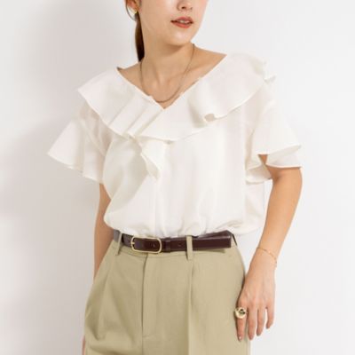NOLLEY'S - 新品未使用◎今期ノーリーズ◎2wayラッフル衿ブラウス NOLLEY'S(ノーリーズ)の2wayラッフル衿ブラウス通販 | 集英社