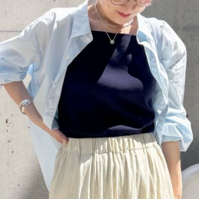 集英社HAPPY PLUS STORENOLLEY’S（ノーリーズ）/《手洗い可能》総針オトナタンクトップ