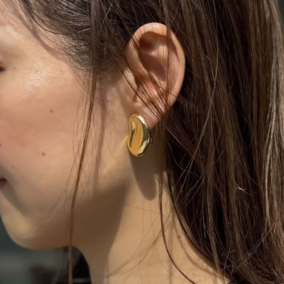 集英社HAPPY PLUS STORENOLLEY’S（ノーリーズ）/ニュアンスプレートイヤリング