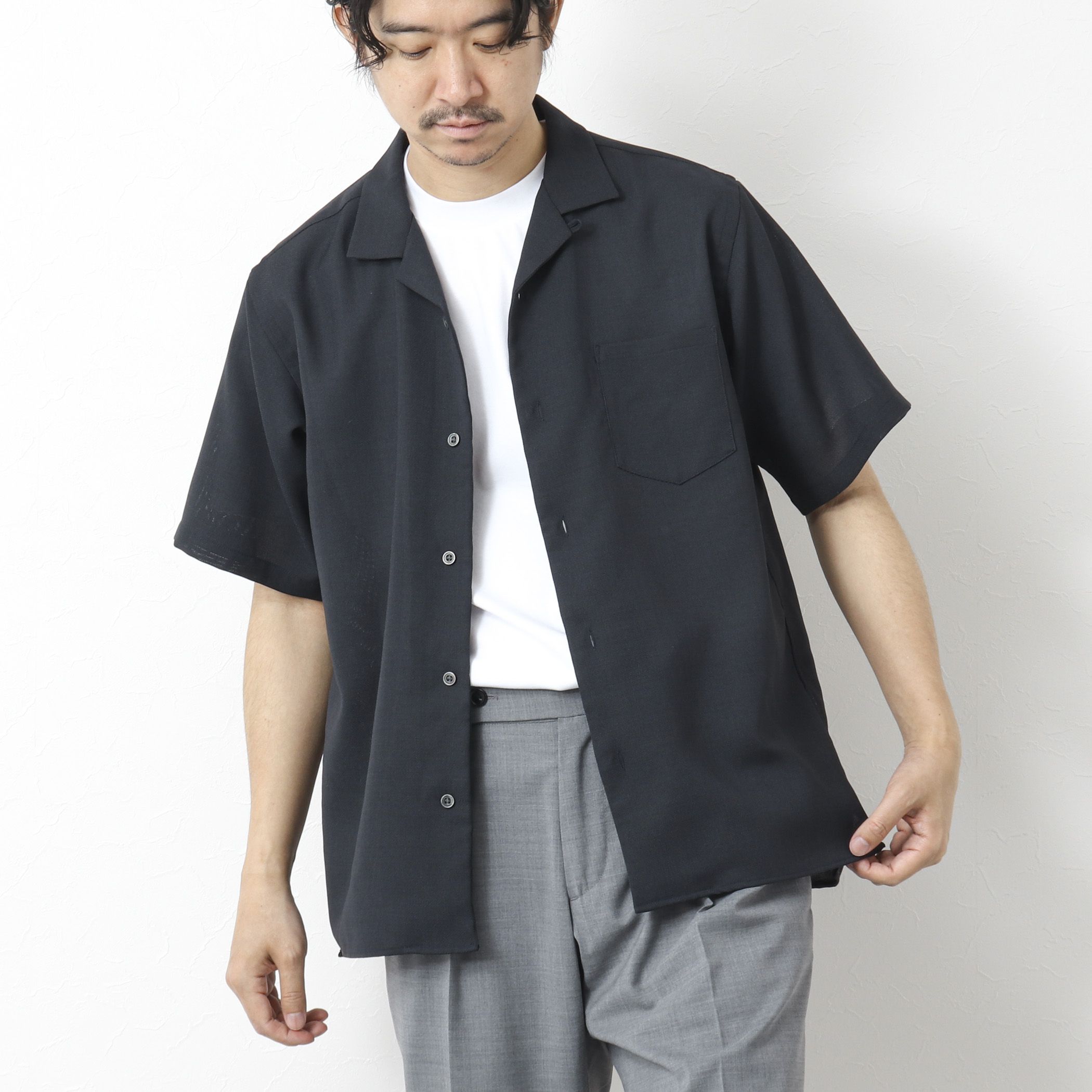 NOLLEY’S goodman(ノーリーズグッドマン)/《EVALET》メッシュ吸水速乾ストレッチシャツ 25SS