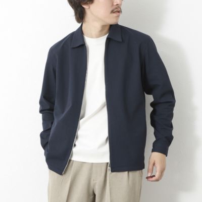 集英社HAPPY PLUS STORENOLLEY’S goodman（ノーリーズグッドマン）/【Primeflex】《速乾/ストレッチ》ジップシャツブルゾン 25SS
