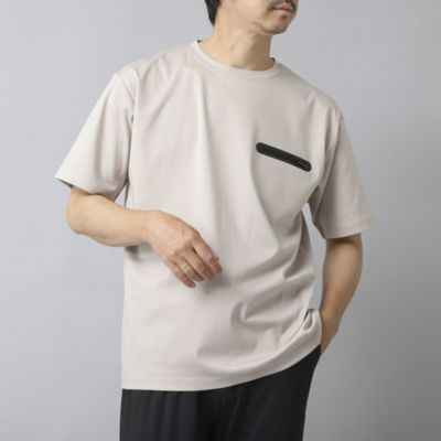 集英社HAPPY PLUS STORENOLLEY’S goodman（ノーリーズグッドマン）/【ACTIVE SECT】《限定展開》シーリングポケットTシャツ 25SS