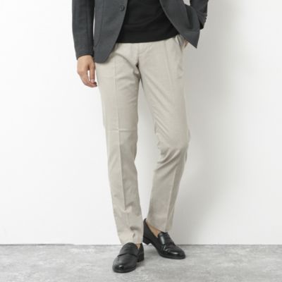 集英社HAPPY PLUS STORENOLLEY’S goodman（ノーリーズグッドマン）/《ビジカジ対応》【COOLMOTION】シャークスキン 接触冷感スリムフィット 25SS