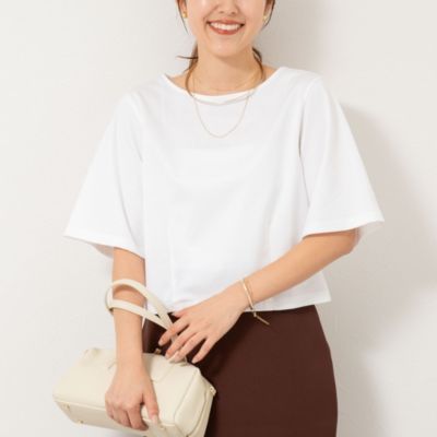 集英社HAPPY PLUS STORENOLLEY’S（ノーリーズ）/刺繍ショートTシャツ