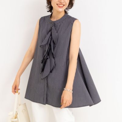 集英社HAPPY PLUS STORENOLLEY’S（ノーリーズ）/リボンAラインシャツ