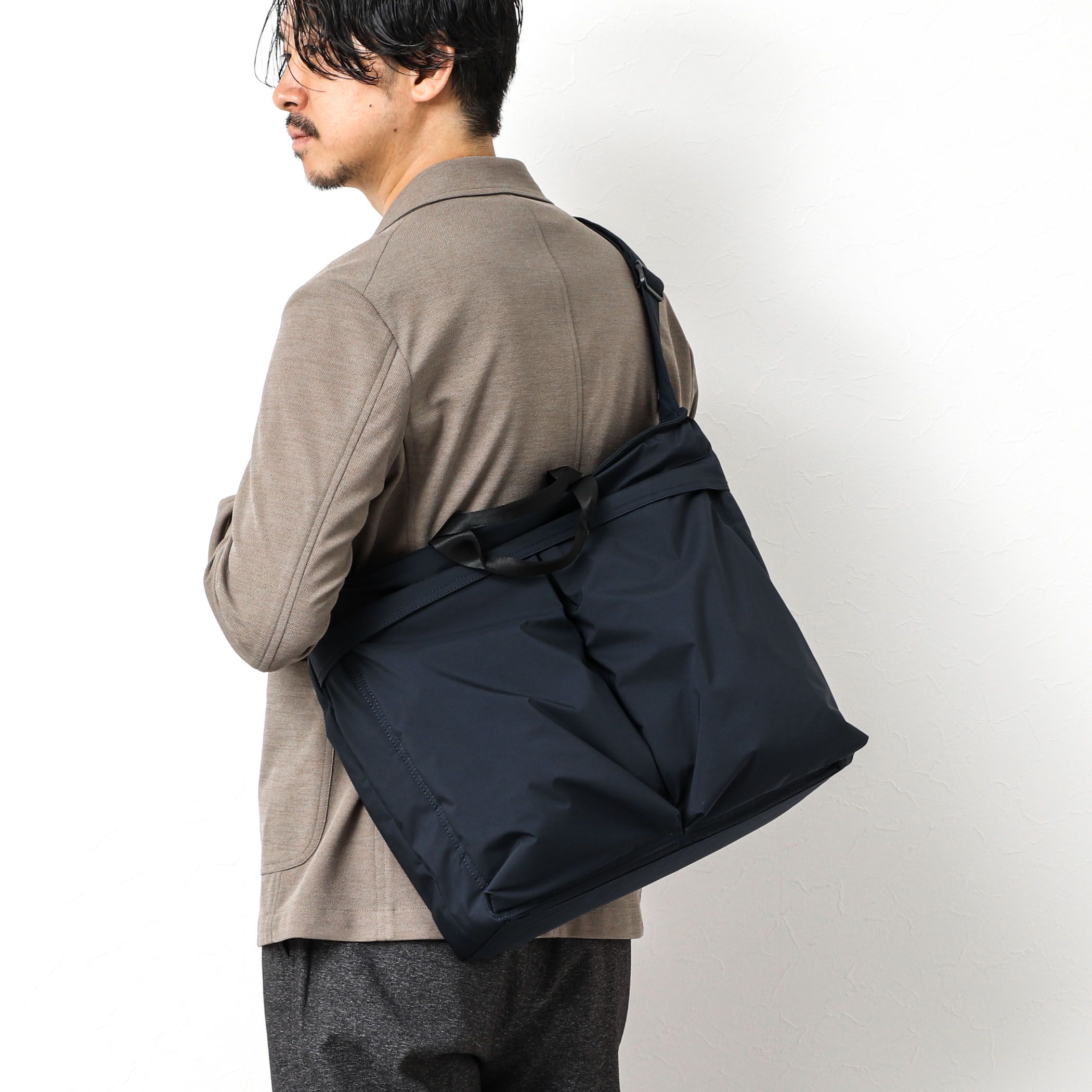 NOLLEY’S goodman(ノーリーズグッドマン)/【SML/エスエムエル】別注ヘルメット2WAYショルダーバッグ