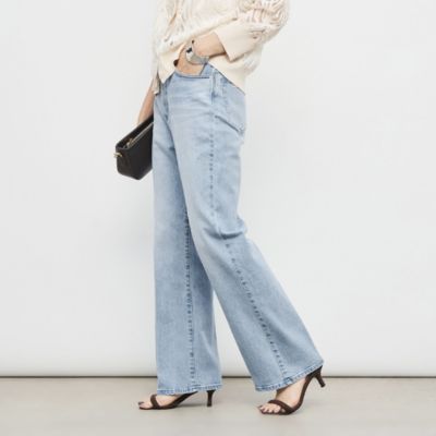 Rie Miller(リエミラー)の【RM denim】センタープレスハイ