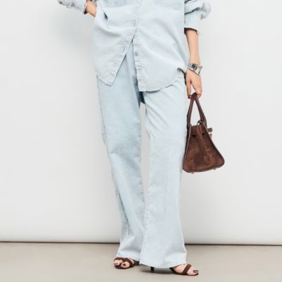 Rie Miller(リエミラー)の【RM denim】センタープレスハイ
