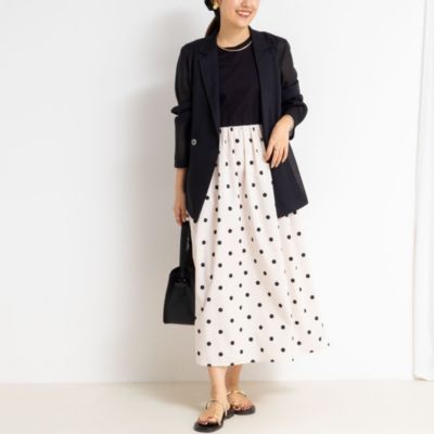 NOLLEY'S ドットタフタフリードワンピース 美品】NOLLEY'S ドットタフタフリードワンピース - メルカリ