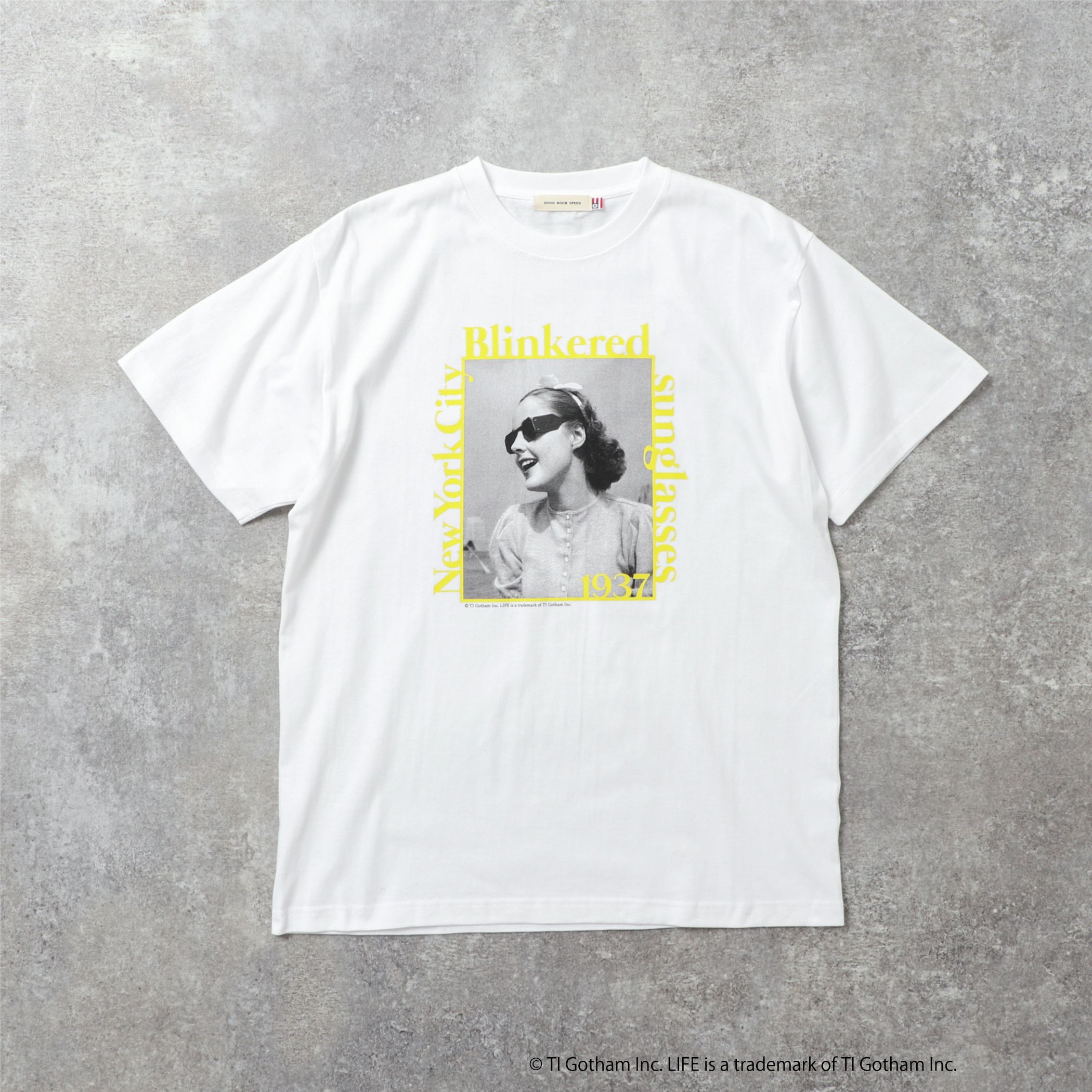 NOLLEY’S goodman(ノーリーズグッドマン)/【GOOD ROCK SPEED】別注 キャラクター/フォト/LIFE プリントTシャツ 25SS