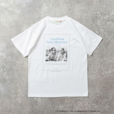 集英社HAPPY PLUS STORENOLLEY’S goodman（ノーリーズグッドマン）/【GOOD ROCK SPEED】別注 キャラクター/フォト/LIFE プリントTシャツ 25SS