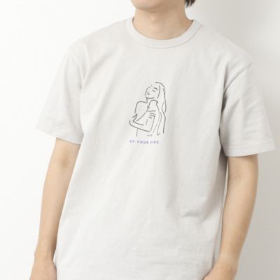 集英社HAPPY PLUS STORENOLLEY’S goodman（ノーリーズグッドマン）/【STONEWOLD】BY YOUR SIDE プリントTシャツ 25SS