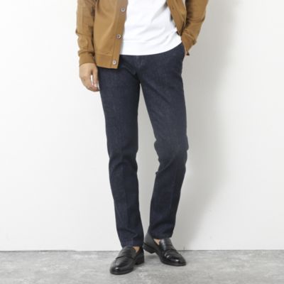 集英社HAPPY PLUS STORENOLLEY’S goodman（ノーリーズグッドマン）/12ozムラ糸ストレッチデニムスリムフィットPT 25AW