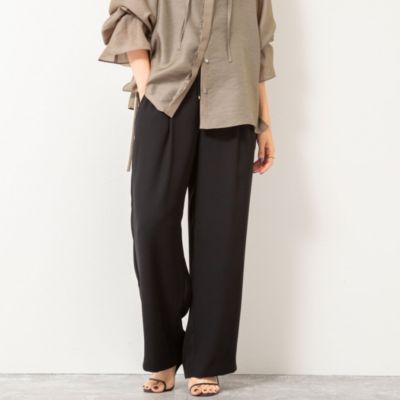 新品●●●スリードッツ★プリーツパンツ★XS★黒★洗濯機で洗濯可 パンツ｜全商品｜スリードッツ オフィシャルオンラインショップ
