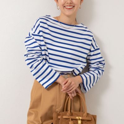 Rie Miller◆長袖シャツ/FREE/コットン/IDG/3-0268-9-01-073// Rie Miller(リエミラー) / 長袖シャツ/FREE/コットン/IDG/3-0268