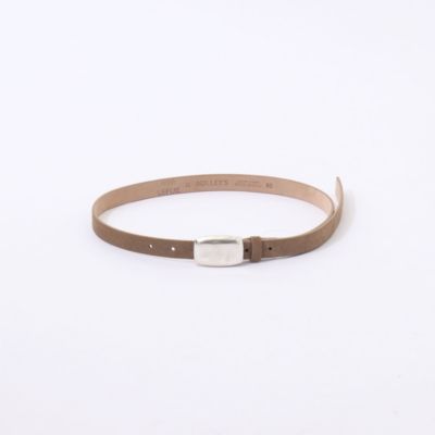 NOLLEY'S ♡ボリュームバックル レザーベルト ベージュ NOLLEY'S（ノーリーズ）通販 - HAPPY PLUS STORE