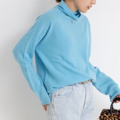 Rie Miller(リエミラー)のPUREカシミヤタートルネックニット通販