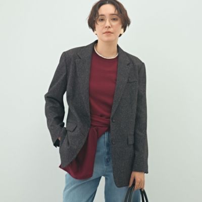 NOLLEY’S Sophi ジャケット NOLLEY'S Sophi ジャケット ノーカラージャケット
