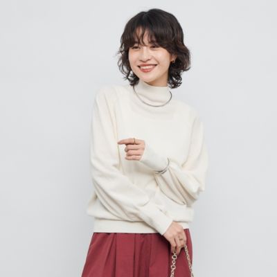 12Gオルティアハイネックプルオーバーニット